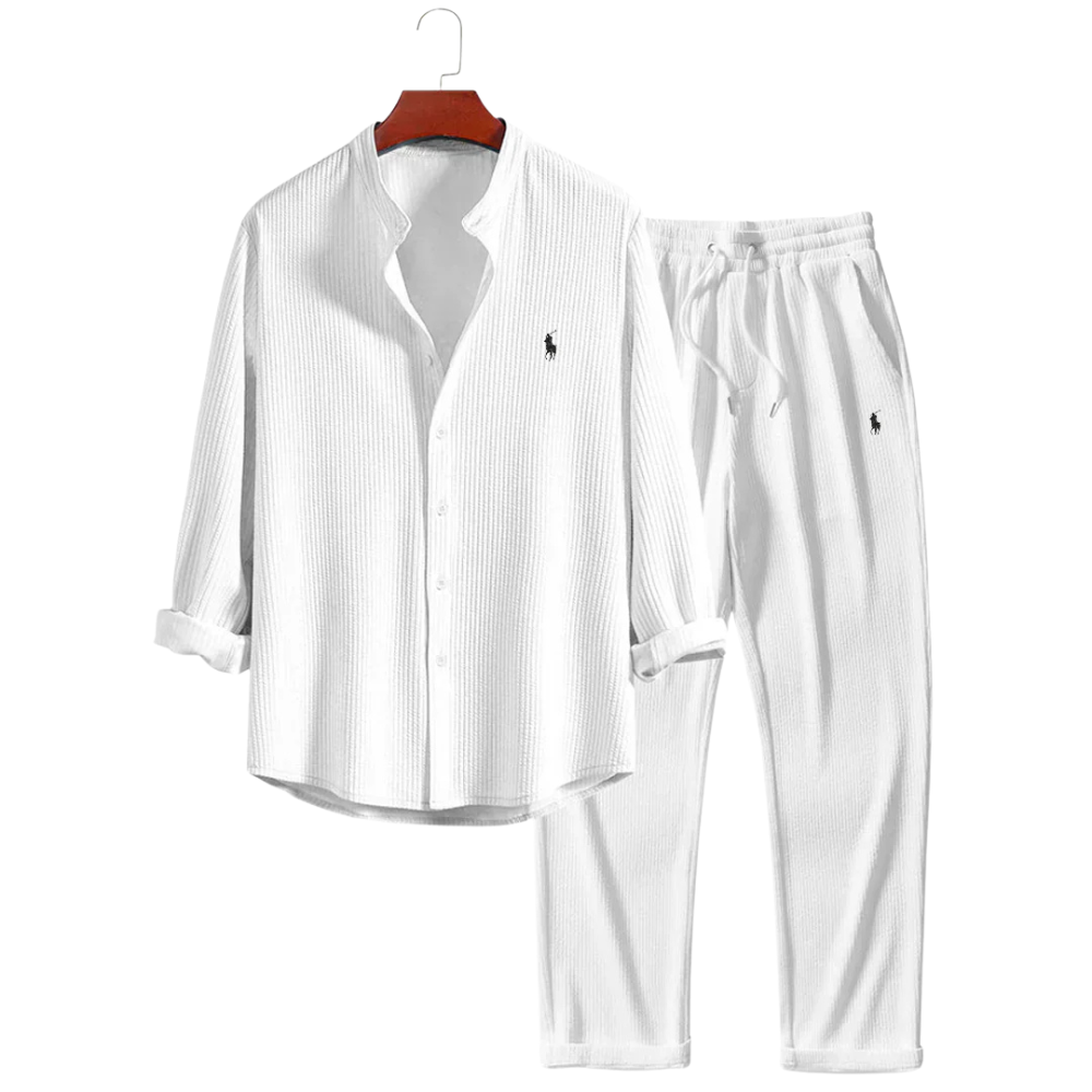 [BUY 1 GET 2] Riviera Linen Shirt &amp; Pants Set by R. Ꮮаᴜгеn