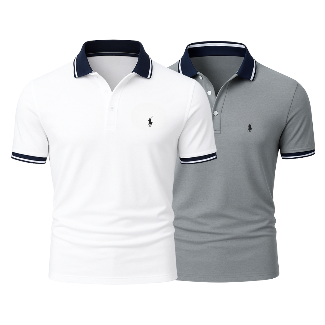 [BUY 1 GET 2] Premiere Polo Shirt Kit – Professional Line by R. Ꮮаᴜгеn (2-Pack)