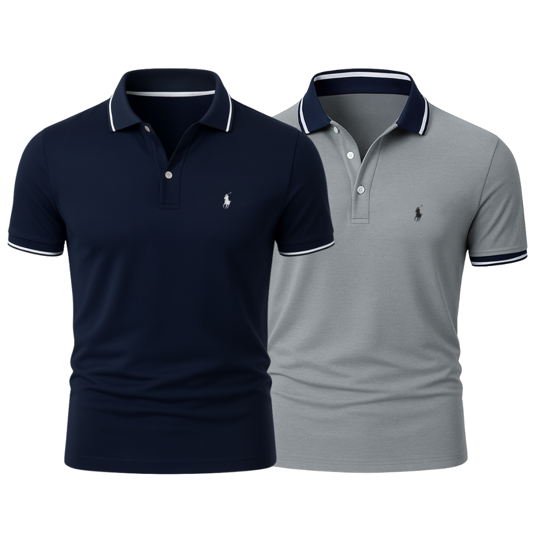 [BUY 1 GET 2] Premiere Polo Shirt Kit – Professional Line by R. Ꮮаᴜгеn (2-Pack)