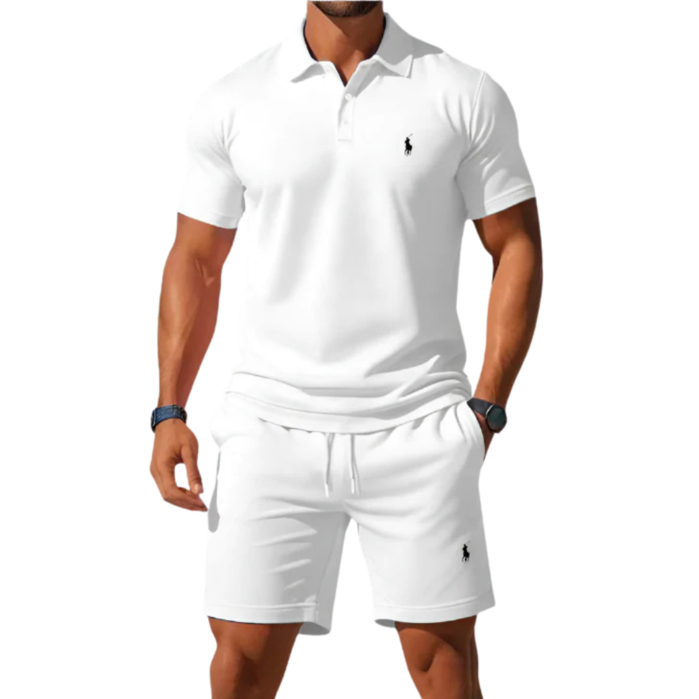 [BUY 1 GET 2] Riviera Polo &amp; Shorts Summer Kit R. Ꮮаᴜгеn