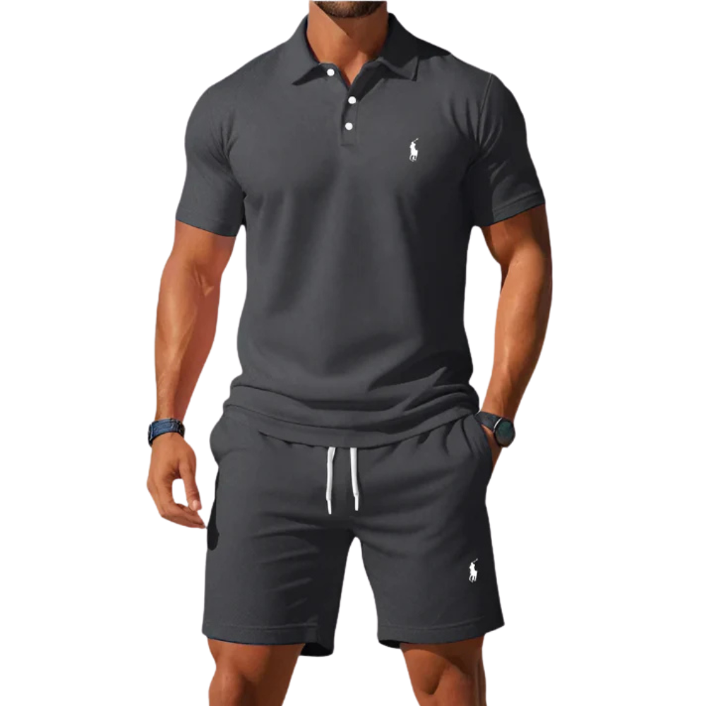 [BUY 1 GET 2] Riviera Polo &amp; Shorts Summer Kit R. Ꮮаᴜгеn