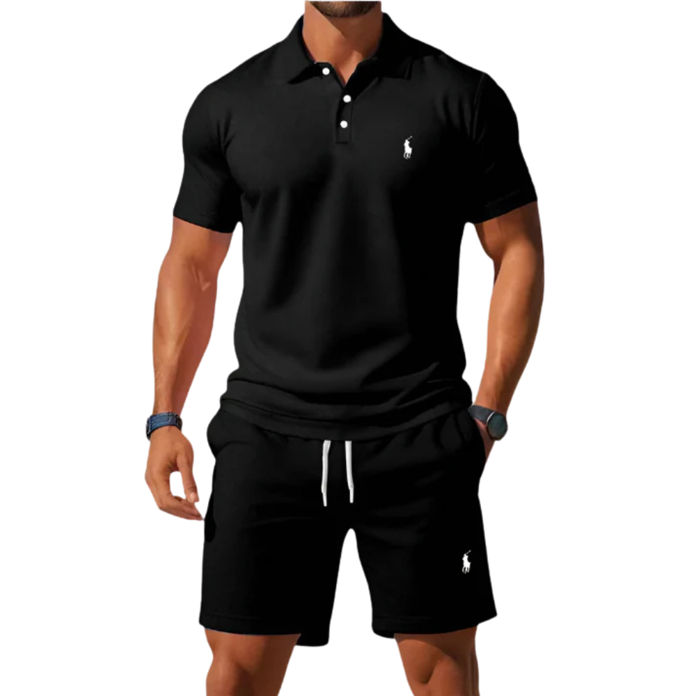[BUY 1 GET 2] Riviera Polo &amp; Shorts Summer Kit R. Ꮮаᴜгеn