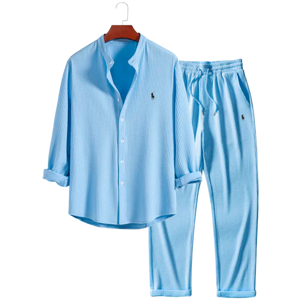 [BUY 1 GET 2] Riviera Linen Shirt &amp; Pants Set by R. Ꮮаᴜгеn